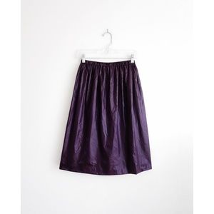 Von Sono Eggplant Purple Athleisure Skirt sz S